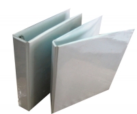 Bìa còng A4 50mm trắng bao kiếng