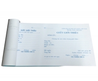 Giấy giới thiệu dày, tốt
