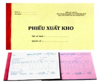 Phiếu xuất kho 2L 13x19 - 50 bộ